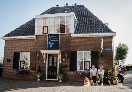 Slapen bij "Vergeet me niet" in Blokzijl